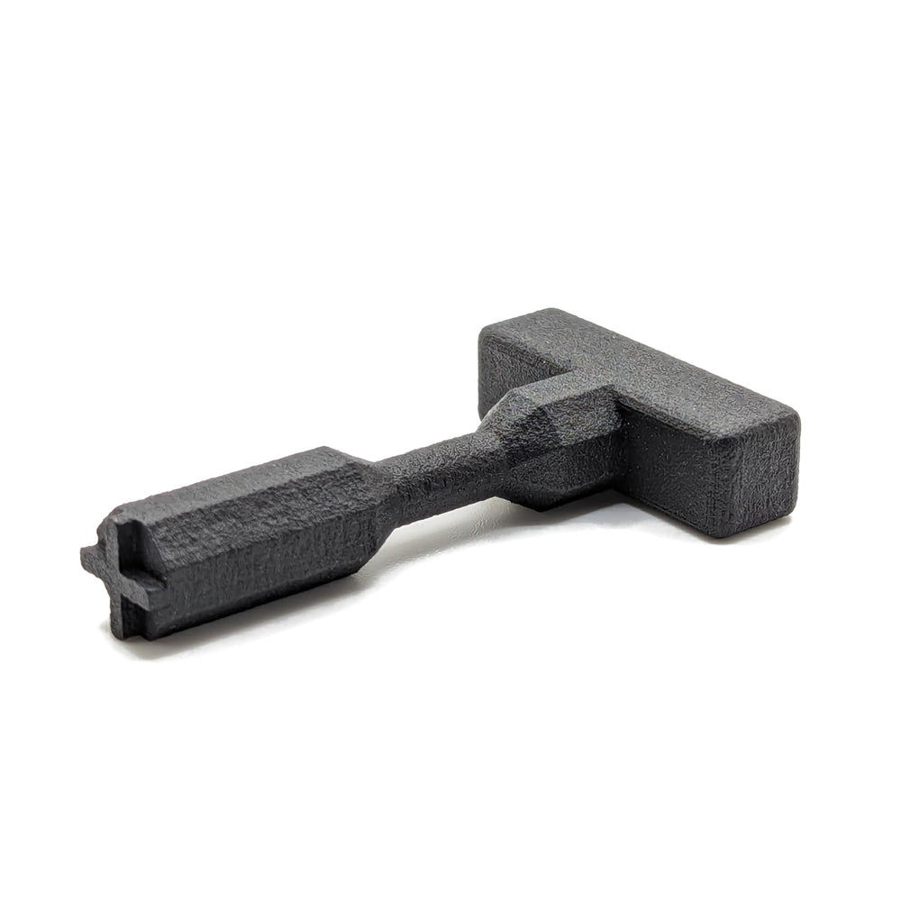 Hammy3DPrints SRO battery-cap installation tool guides controlled, snug reattachment.