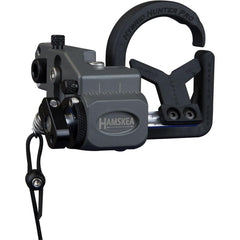 Hamskea Hybrid Hunter Pro arrow rest on concrete finish delivers stable, repeatable accuracy