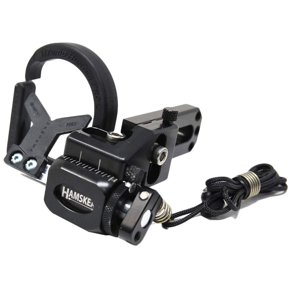 Hamskea Hybrid Hunter Pro zero-stop mechanism highlights repeatable launcher positioning