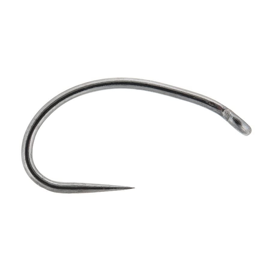 Hanak Model 310 heavy buzzer hook with black nickel for reliable buzzer and chironomids fishing.
