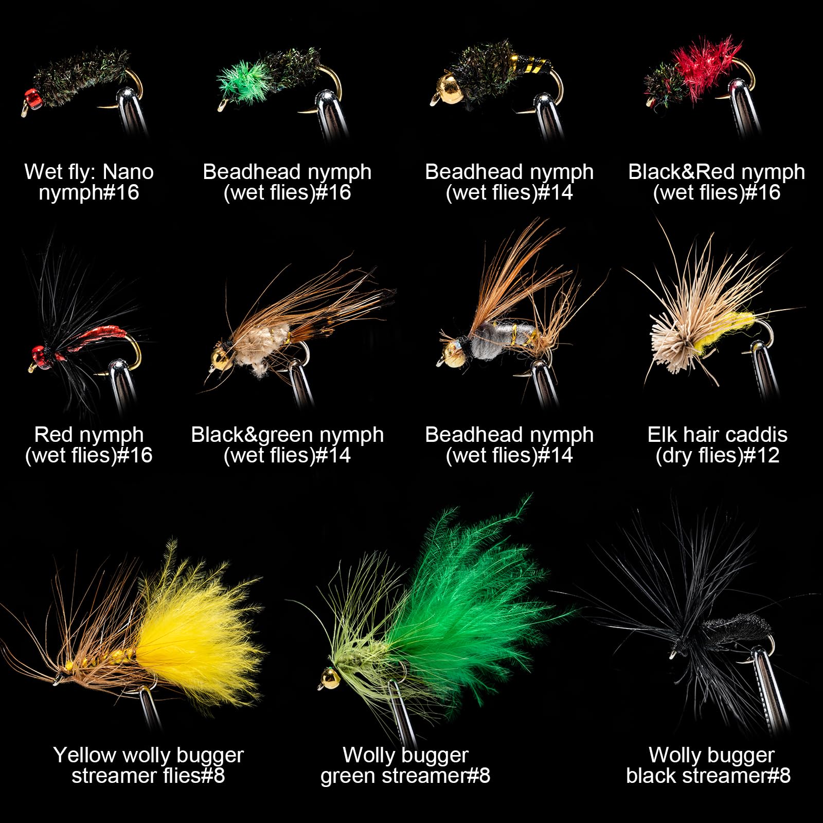Lifelike hand-tied fly patterns