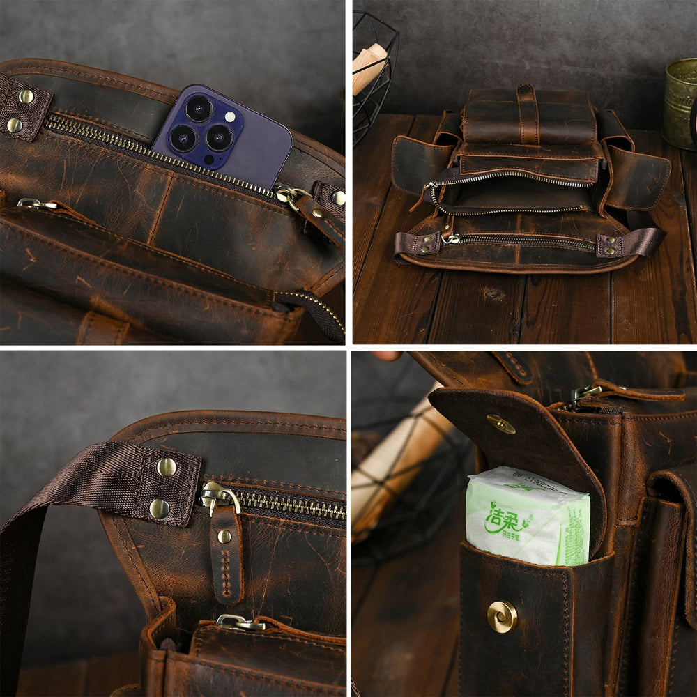 Handadsume water-resistant materials protect belongings during rides and hikes.