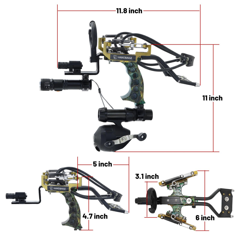 HANDBAIGE arrow brush attachment for arrow shooting versatility