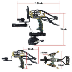 HANDBAIGE arrow brush attachment for arrow shooting versatility