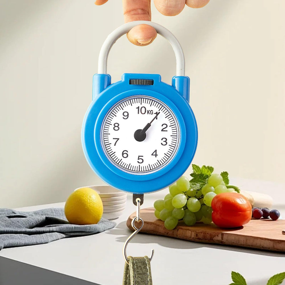 Front view of the dial weight scale