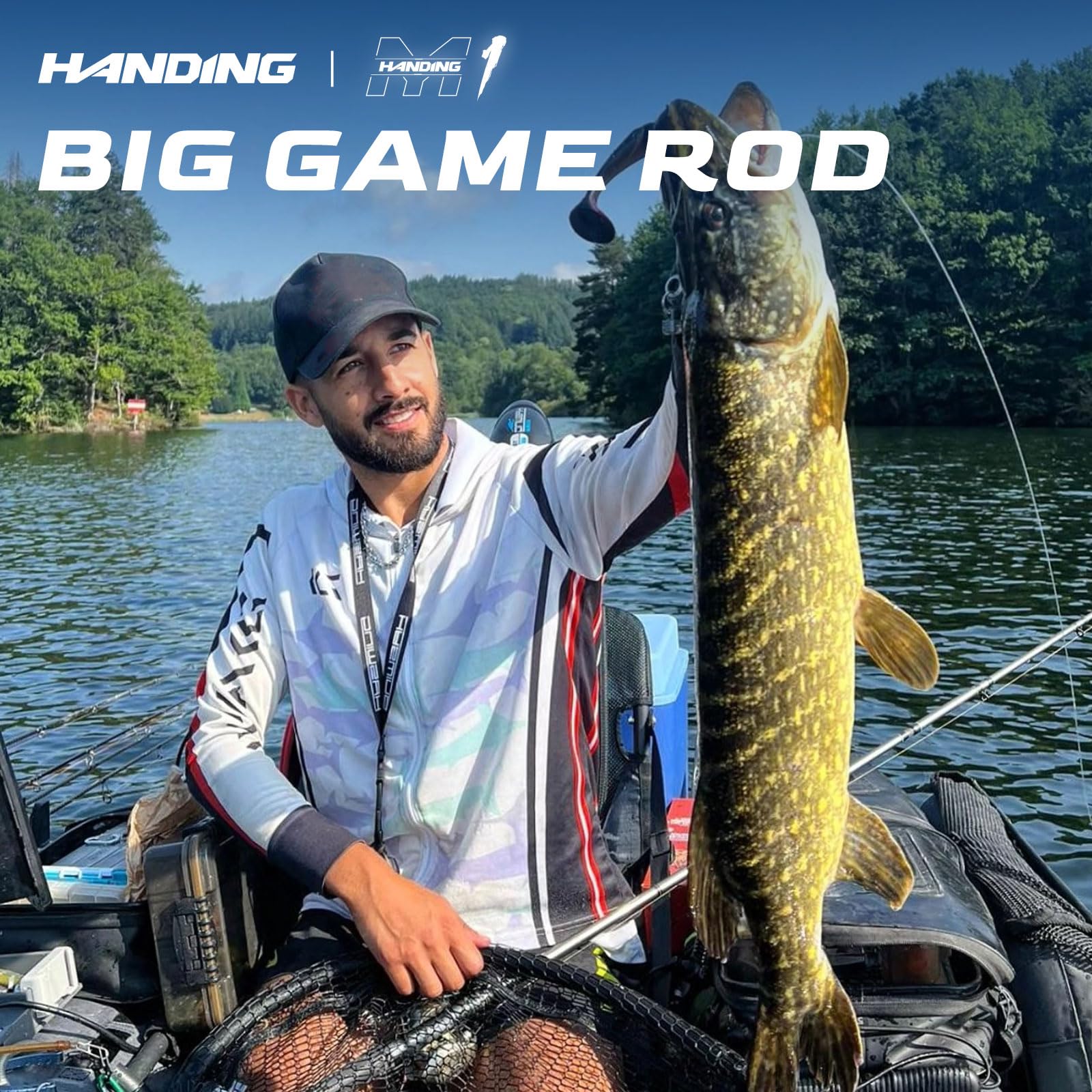 HANDING M1 heavy-duty-power image highlights ability to handle large predators with confidence.