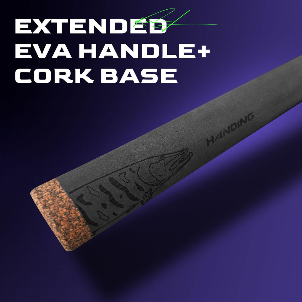 HANDING M1 large-predator-targets scene depicts power and finesse for muskie and pike.