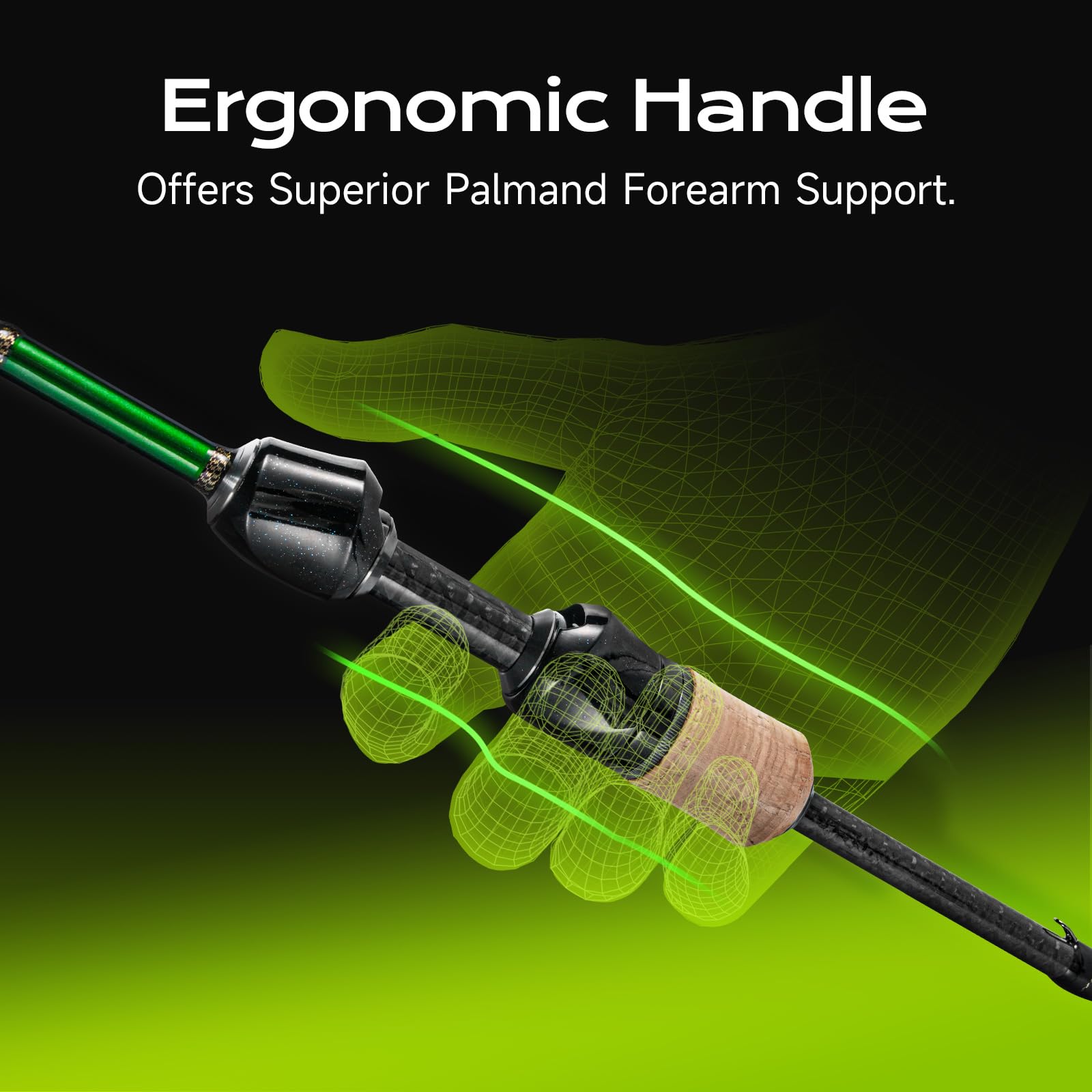 Handing M1 lightweight rod casting small lures with precision and ease