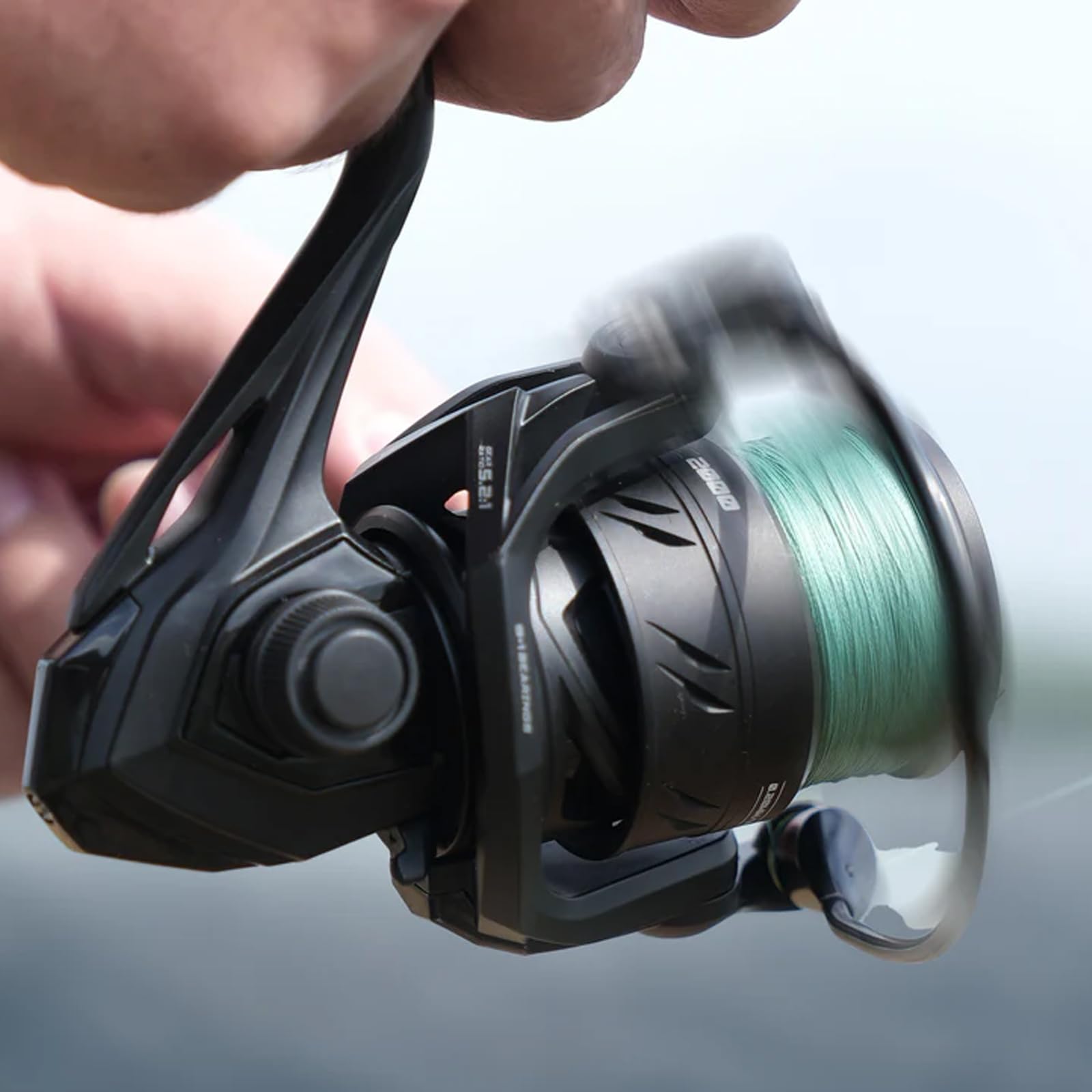 Available sizes 500-5000 for HANDING M1 Freshwater Spinning Reels