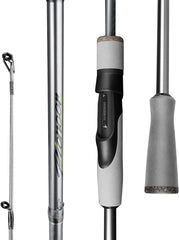 Handing Pioneer 7ft spinning rod carbon blank closeup highlighting high sensitivity for bites.