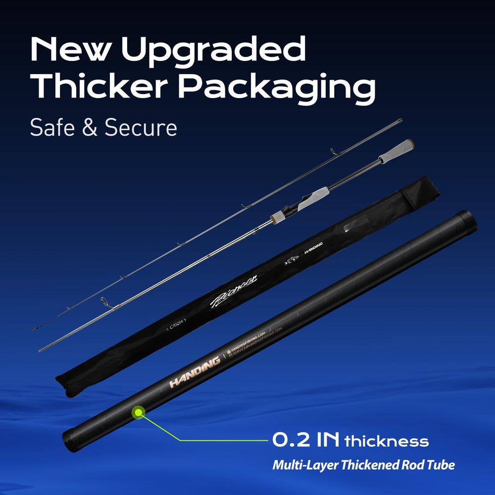 Handing Pioneer 7ft packaging highlighting protective components.