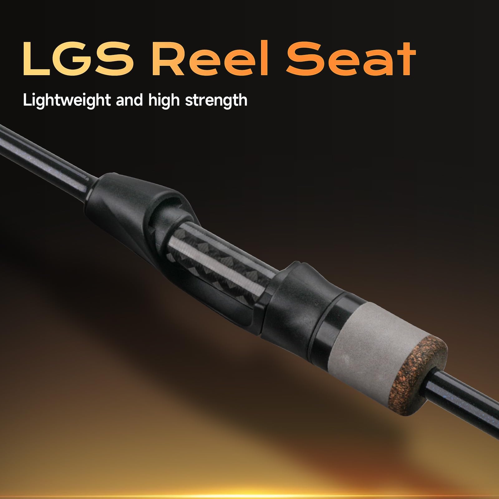 HANDING Pioneer Ultralight Rod 7ft length supports casting accuracy for trout and panfish.