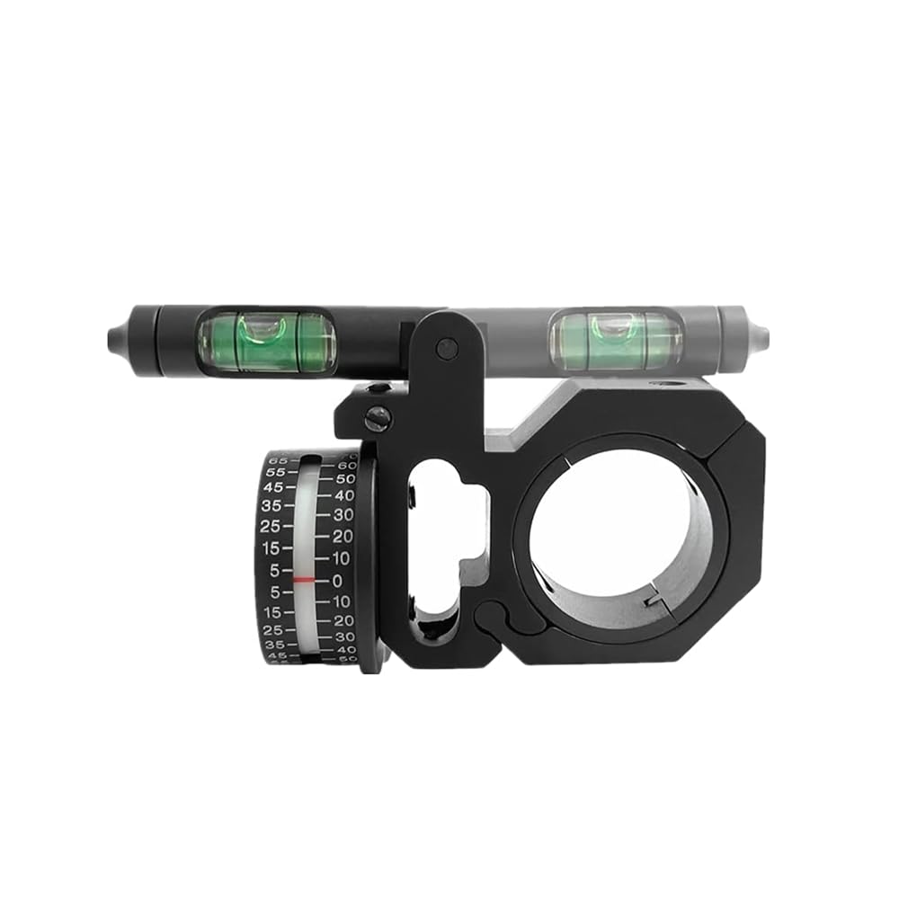 haoguizheng angle degree indicator with bubble level mounted for precise alignment