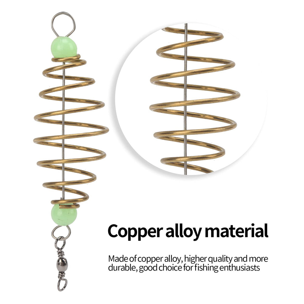 Close-up of bait holder dimensions 7 cm x 2 cm