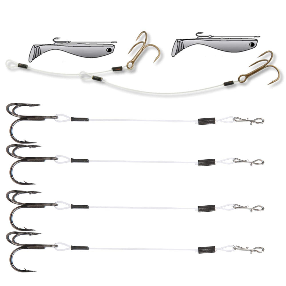 Package contents: 2 x fishing line hook