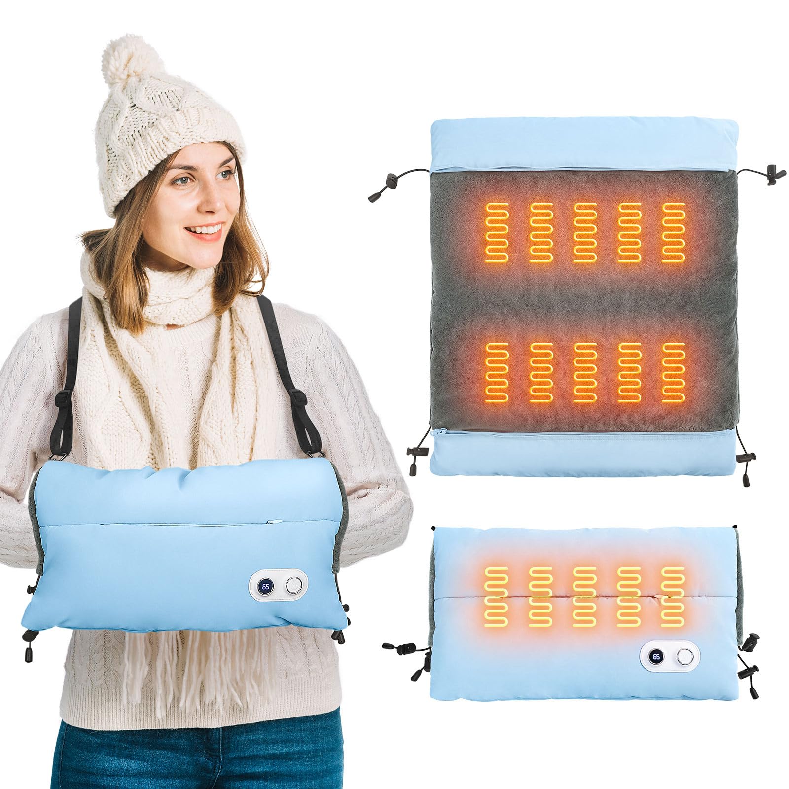 HAPAW hand warmer demonstrates rapid-heat graphene technology for fast warmth
