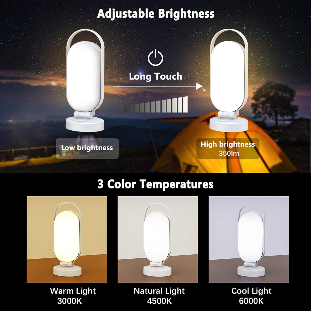 Hapfish lantern at 350 lumens bright for outdoor visibility at night