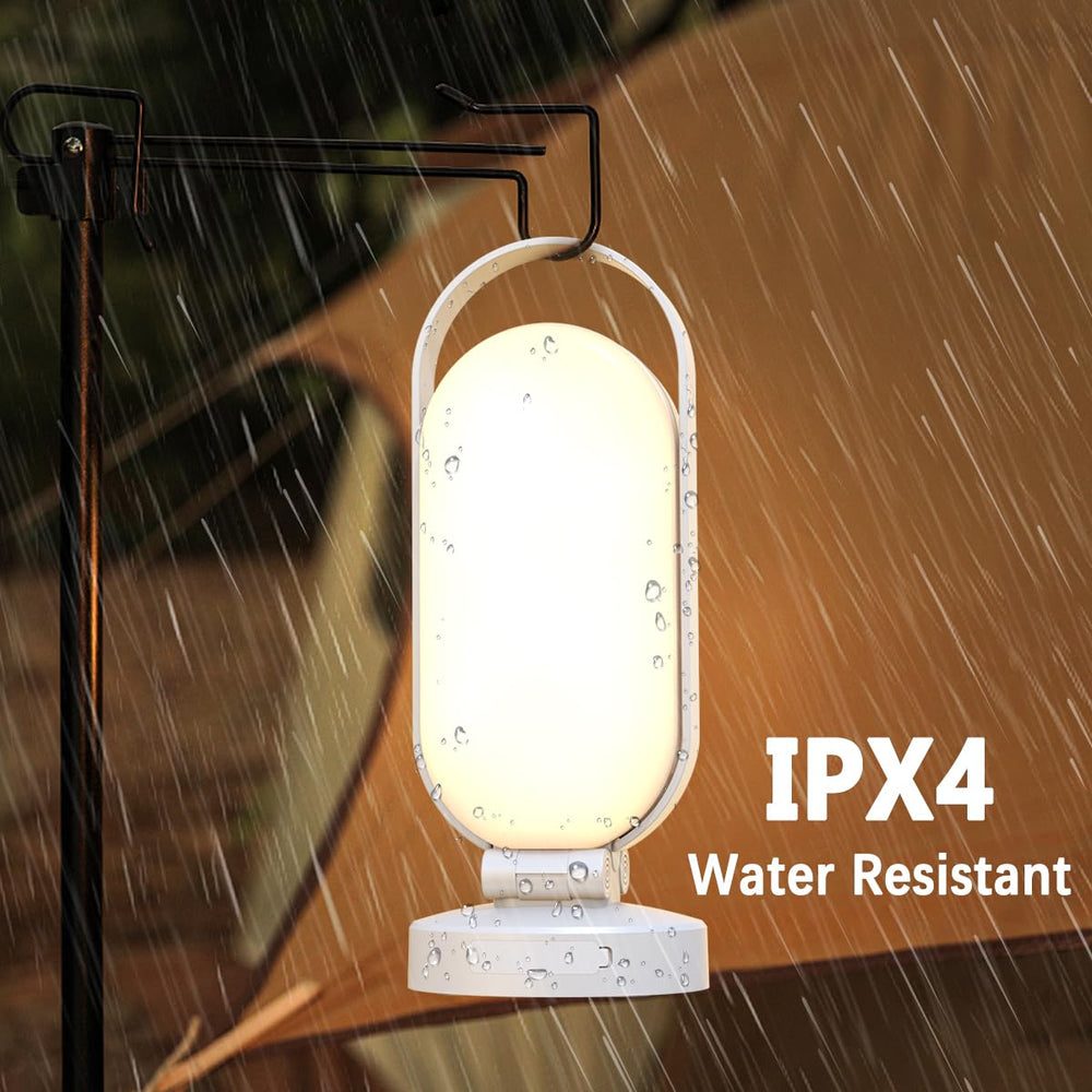 Hapfish lantern 5000mAh battery with USB-C for fast charging and long use