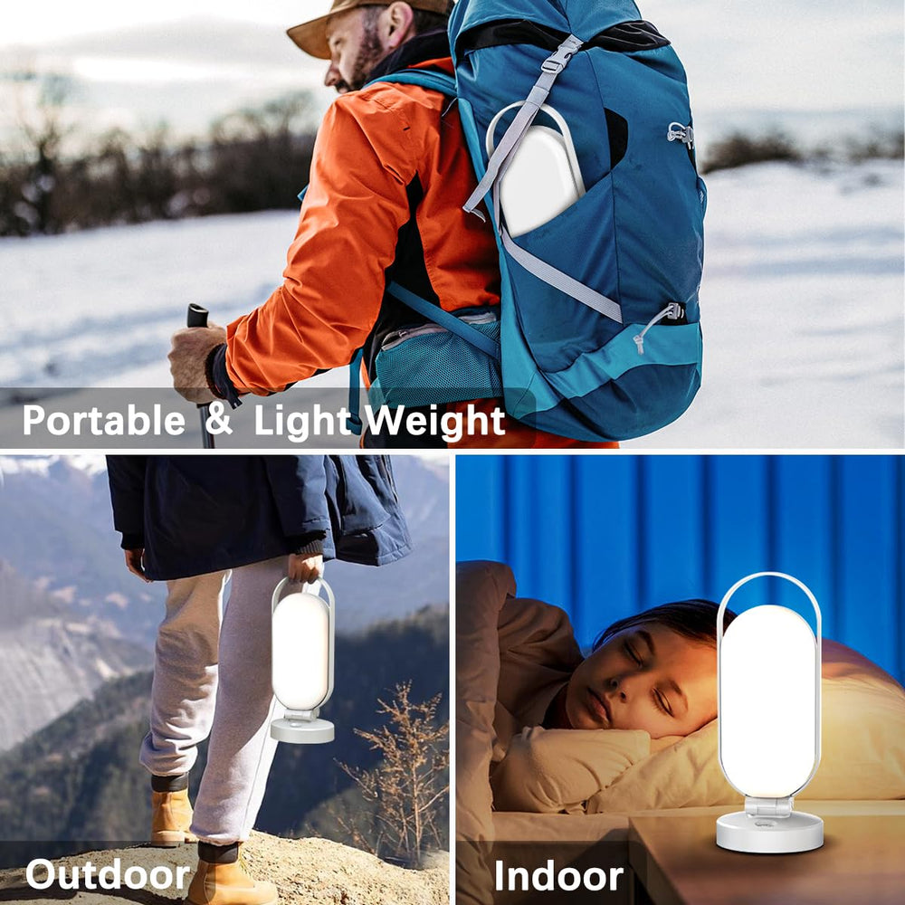 Hapfish lantern packaging includes charging cable and manual for setup