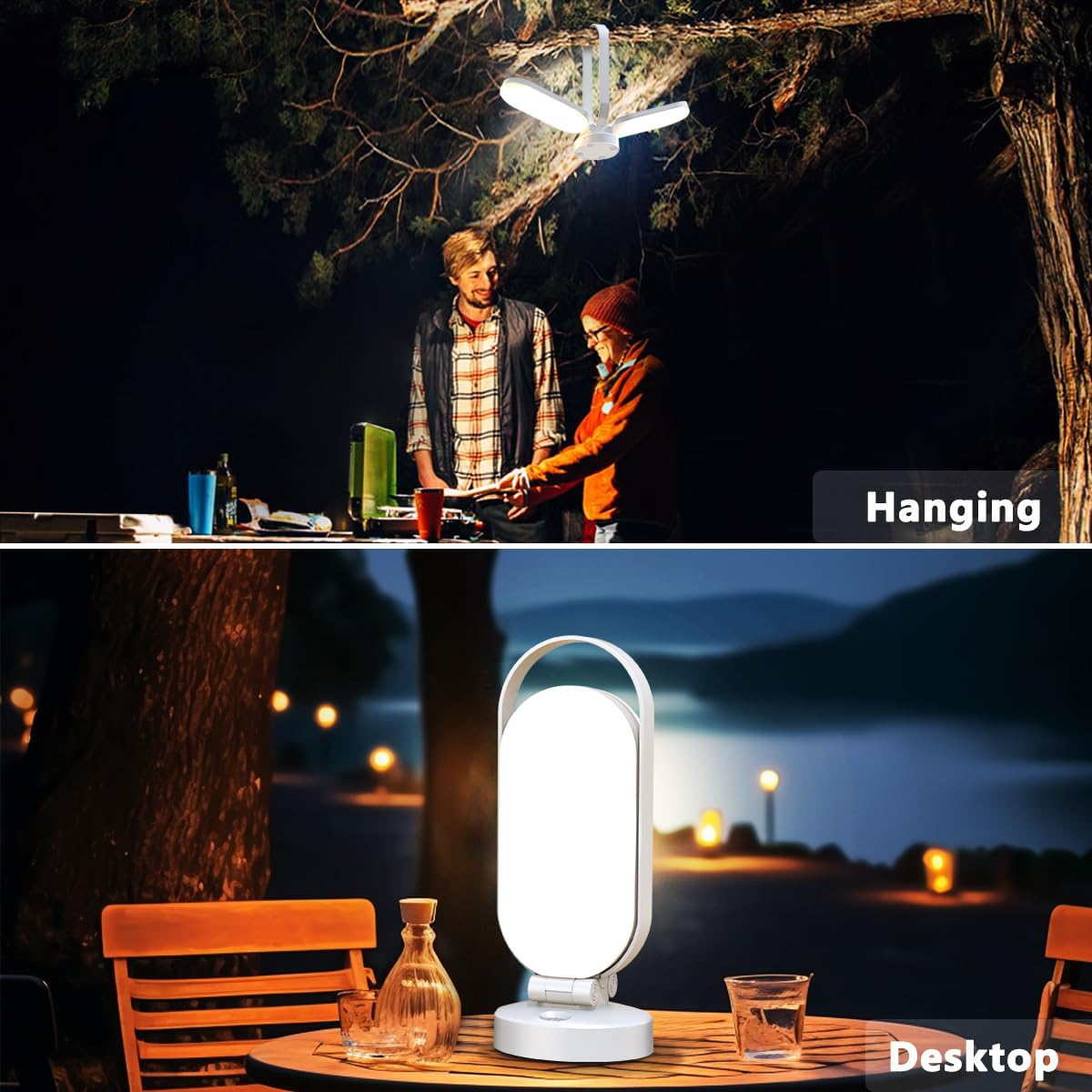 Hapfish lantern waterproof and durable, suitable for rain and storms
