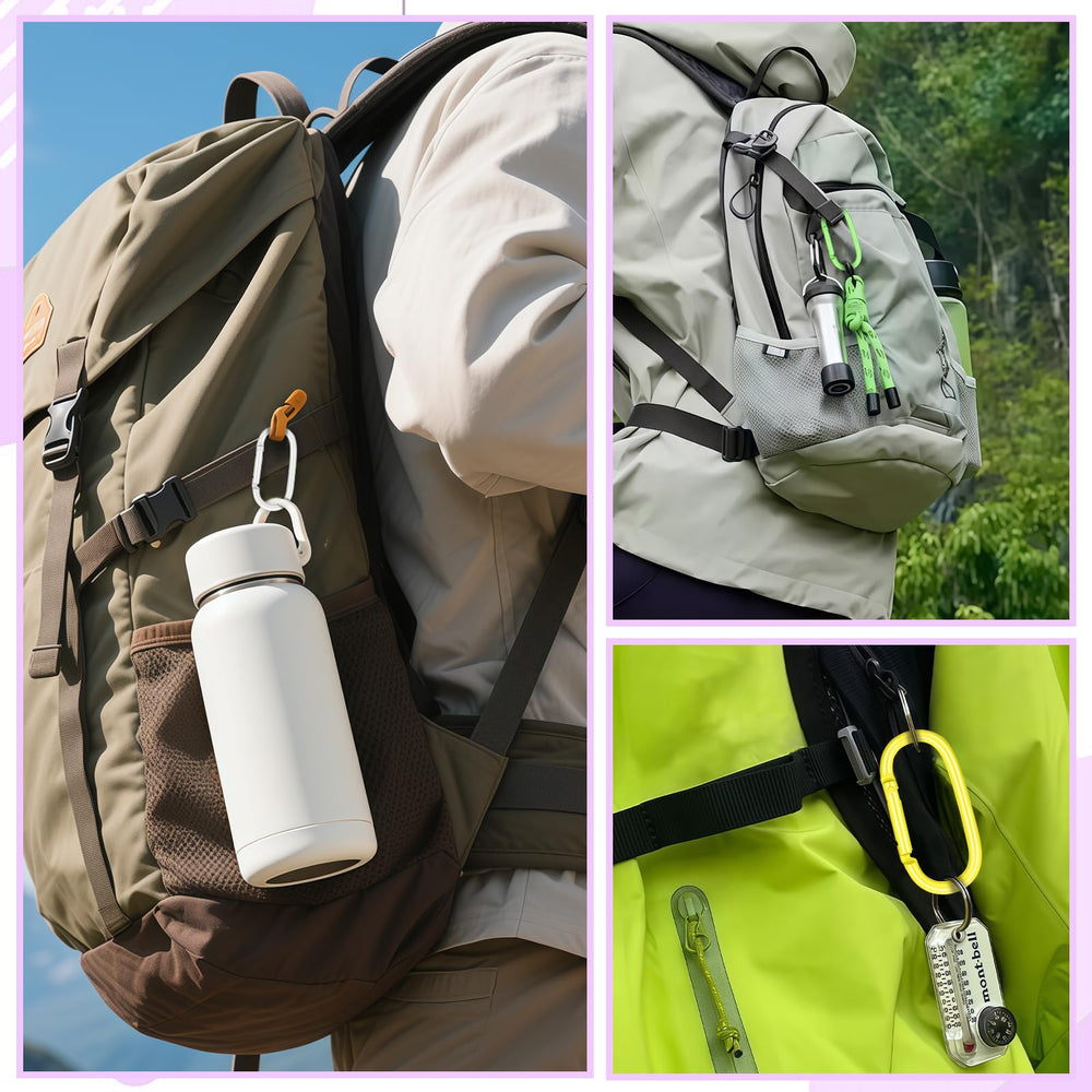 Happtkey durable metal carabiner ready for outdoor use