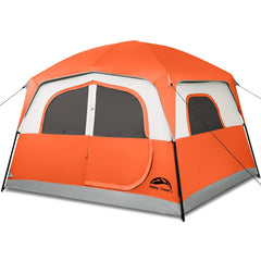 Happy Travel 6-person front view tent showing entry and space for family camping