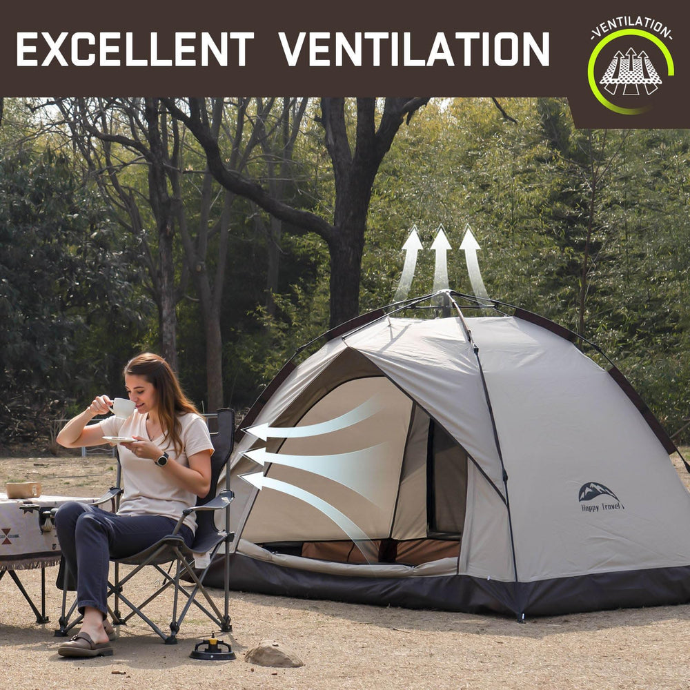 Happy Travel waterproof Oxford fabric protects interior from moisture and rain.