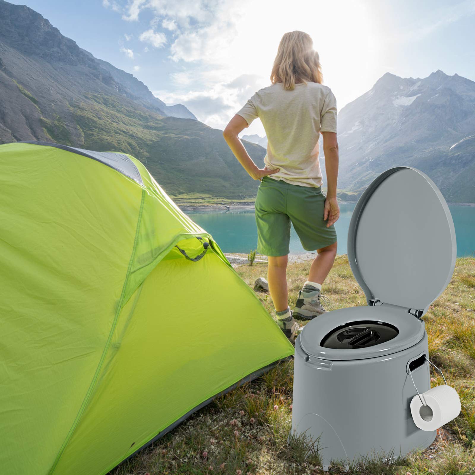 HAPPYGRILL sturdy PP material provides a stable seat on boat journeys.