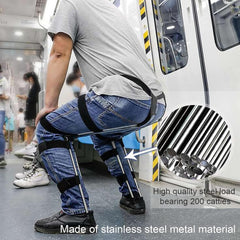 Happymiss wearable invisible seat with steel bar design supports up to 100 kg.