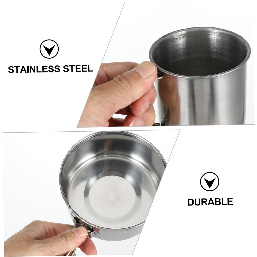 Happyyami easy-cleaning camping cookware for quick cleanup after meals.