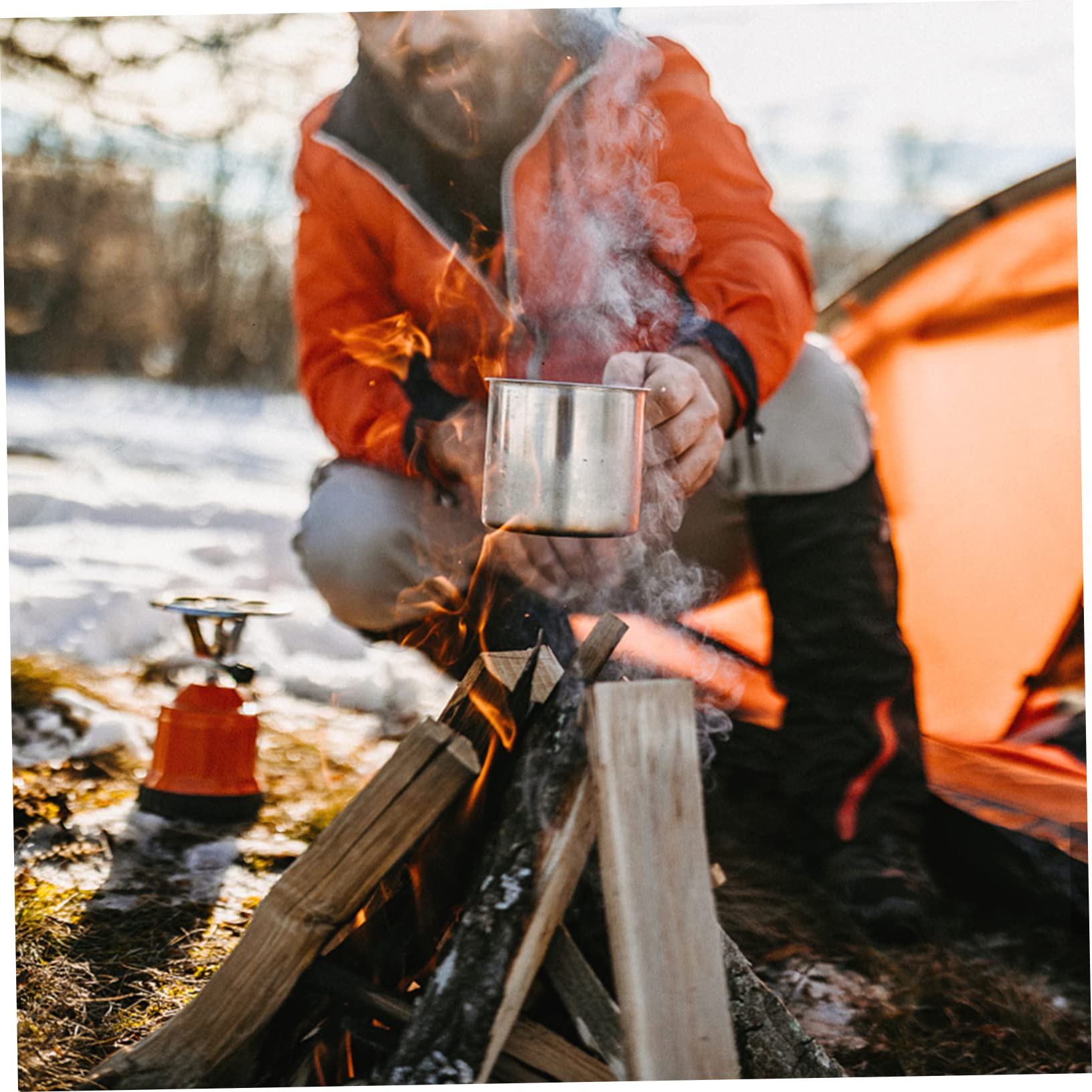 Happyyami lightweight camping set ideal for long hikes and trips.