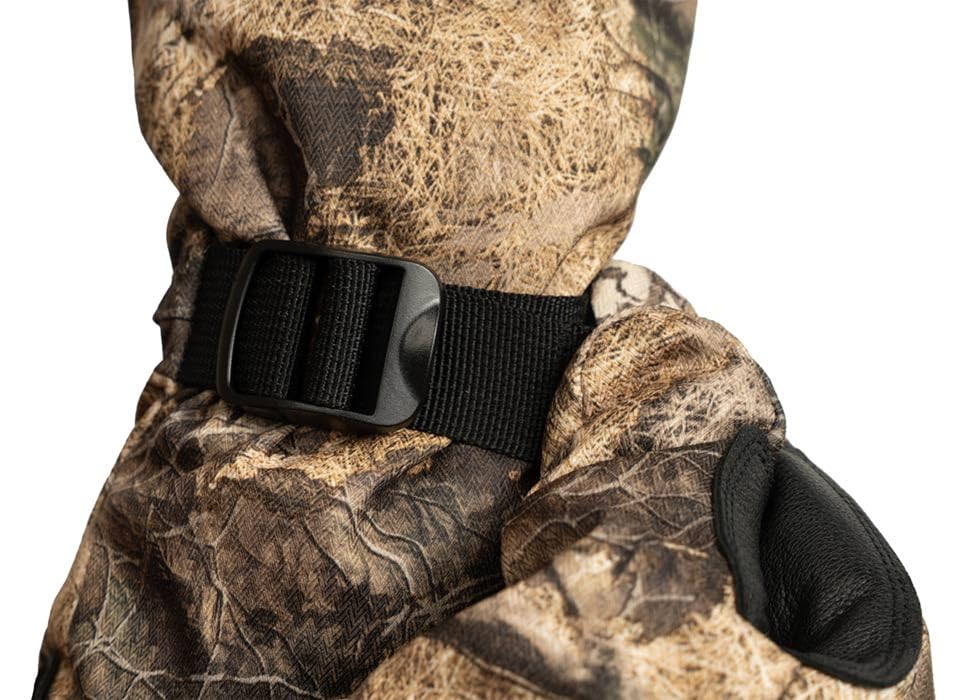 HARD CORE DECOYS Finisher Extreme Glove extended length provides elbow-to-wrist protection against splashes.
