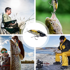 Hard Fishing Lures optimized center of gravity improves casting and tracking