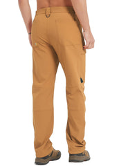 HARD LAND hiking pants cargo pockets detail for secure multi-pocket storage.