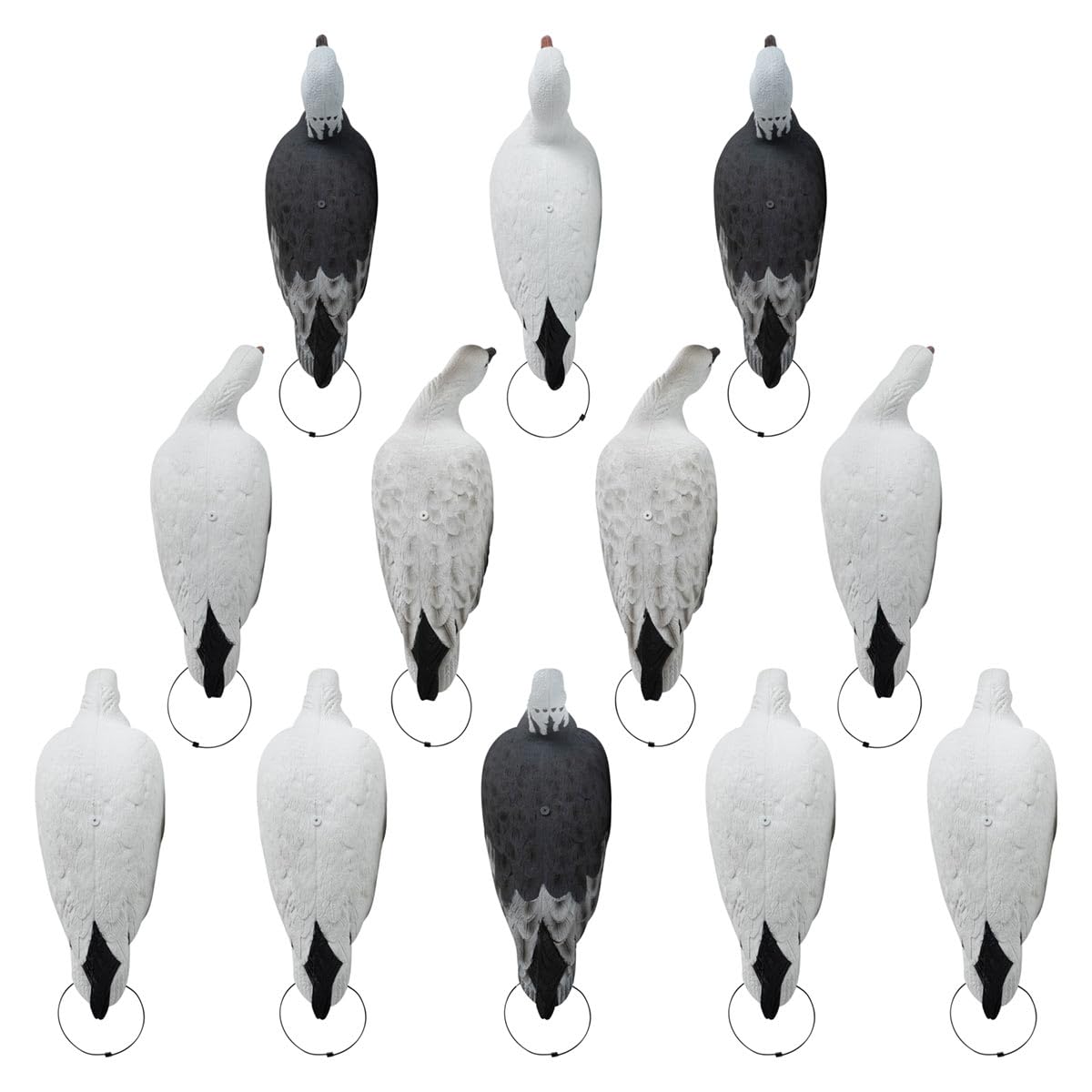 Hardcore Decoys Rugged Series adult Snow Active decoy for dynamic flock realism