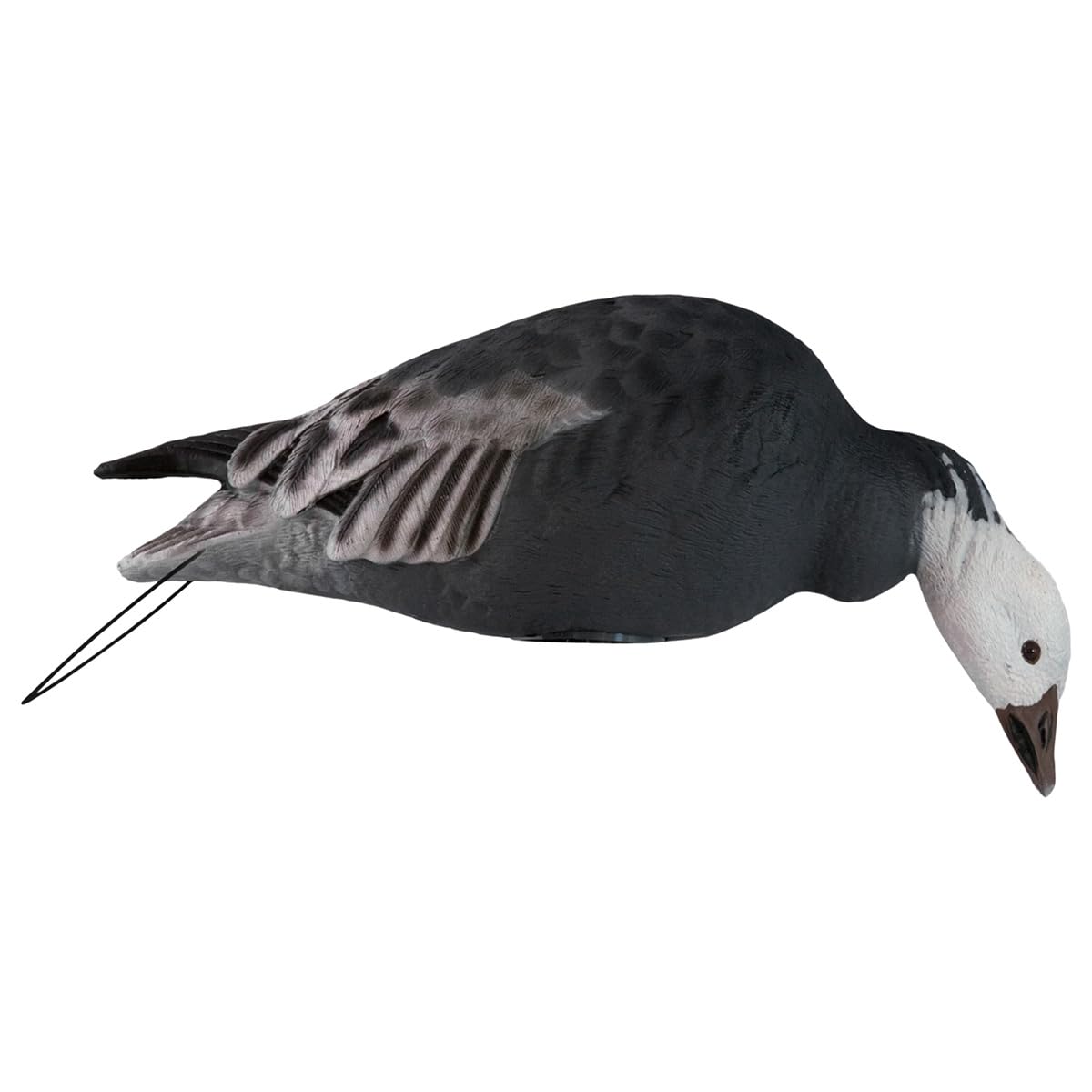 Hardcore Decoys Rugged Series adult Snow Straight Feeder decoy for inviting feeding patterns