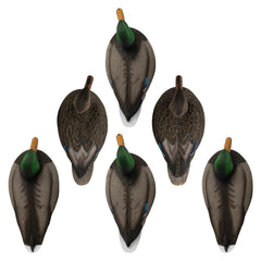 Hardcore Mallard Decoy Active Drake, side profile with vivid paint