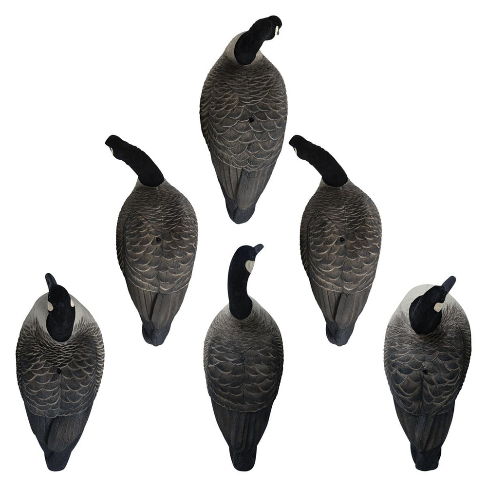 Hardcore Waterfowl Rugged Series flocked-head closeup showing texture and realism