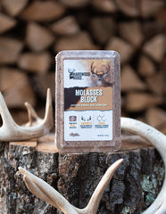 Hardwood Ridge weather-resistant salt lick block for season-long outdoor use