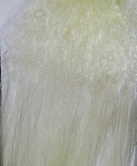 Hareline Dubbin Big Fly Fiber White for bulkier streamer patterns with low water absorption.