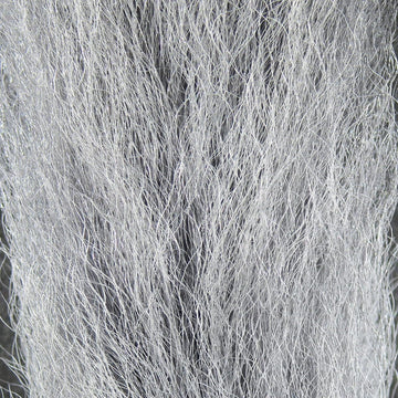 Hareline Dubbin Calf Tail Medium Dun natural skin texture for delicate tails