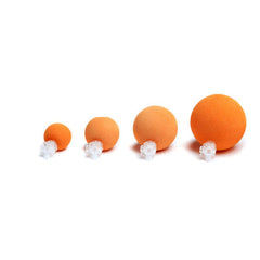 Hareline Dubbin Doohickey Thingamabobbers XL orange 2-pack for high-visibility strike detection