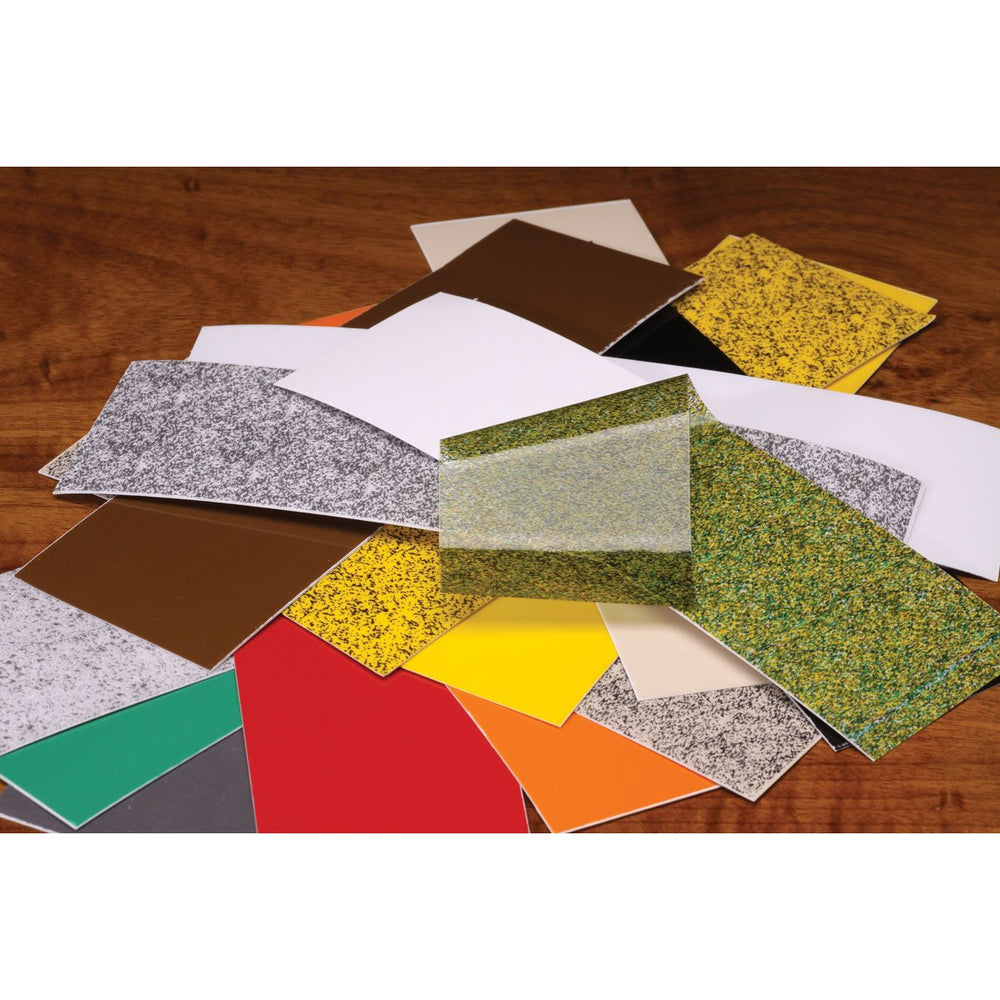 Hareline Fino Skin Clear elastic, transparent material ideal for scudbacks and nymph bodies.