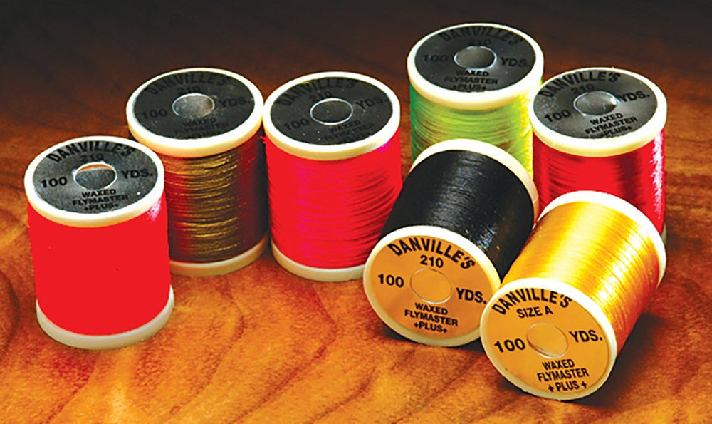 Hareline Dubbin Flymaster Plus 210 Denier spool, waxed and abrasion-resistant for large flies