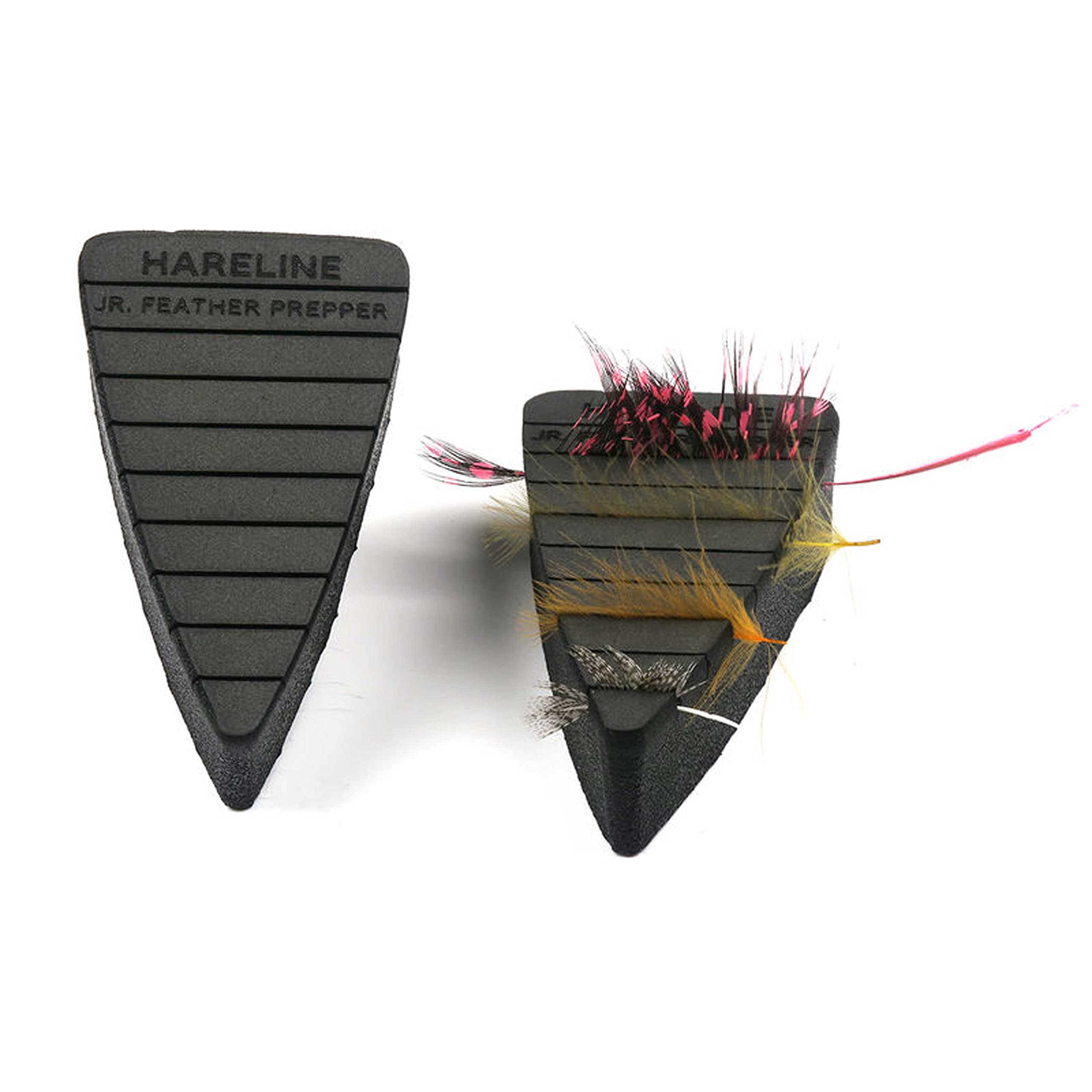 Hareline Dubbin JR. Feather Prepper for precise feather prep and fly tying.