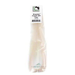 Hareline Dubbin Krystal Flash Tan beads boost lure visibility in water.