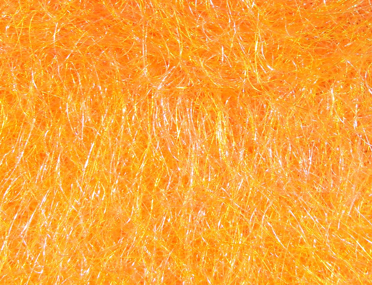 Hareline Scud Dub 341 bottle label shows translucent fibers for realism