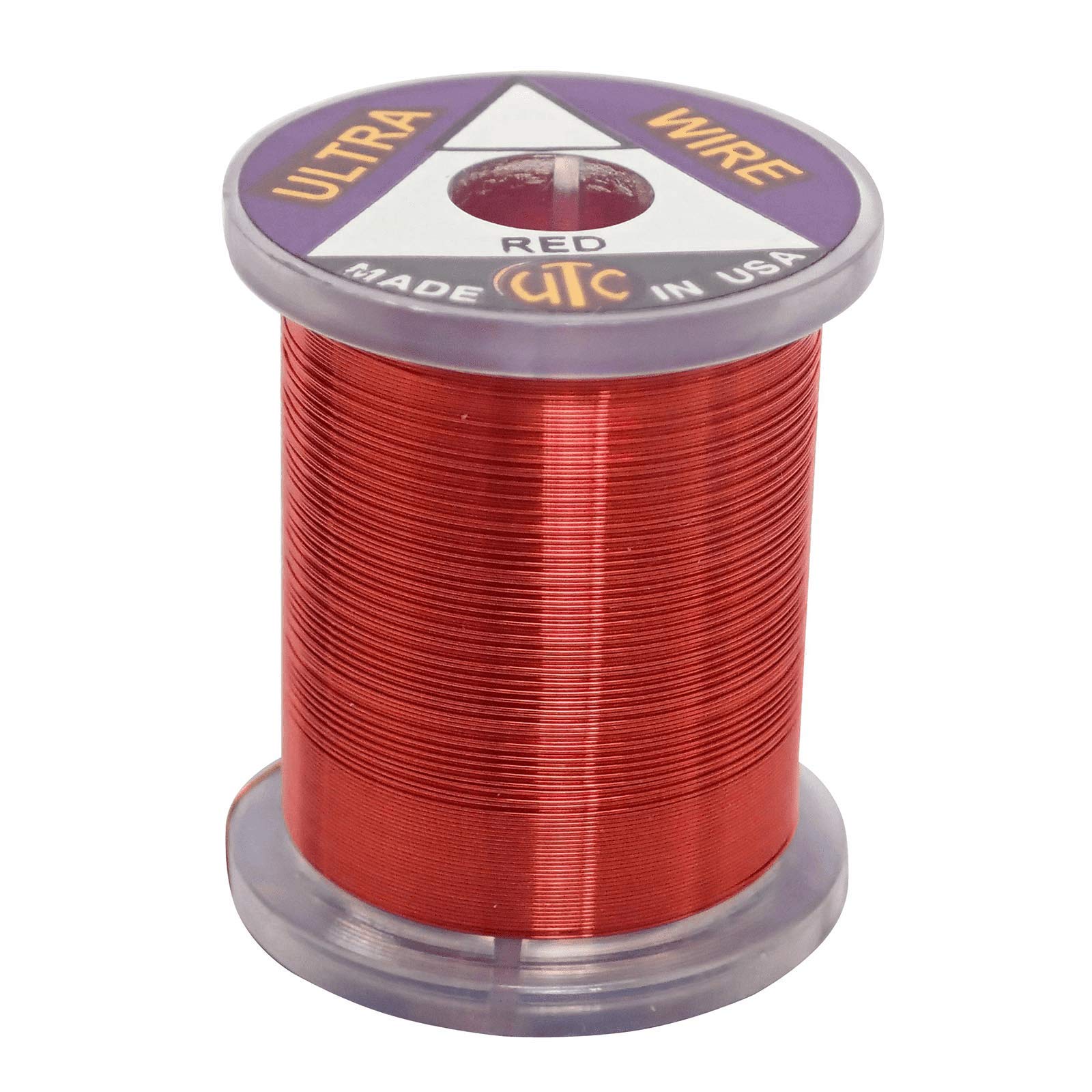Hareline Dubbin Ultra Wire Red X-Small for ribbing and adding weight to fly bodies.