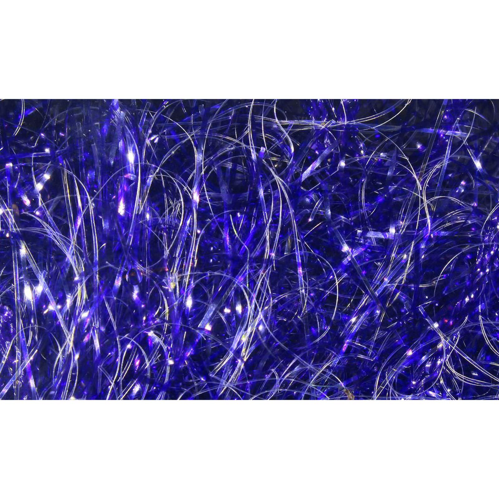 Hareline Dubbin UV Polar Chenille adds light-catching sparkle to fly bodies for vibrant patterns.