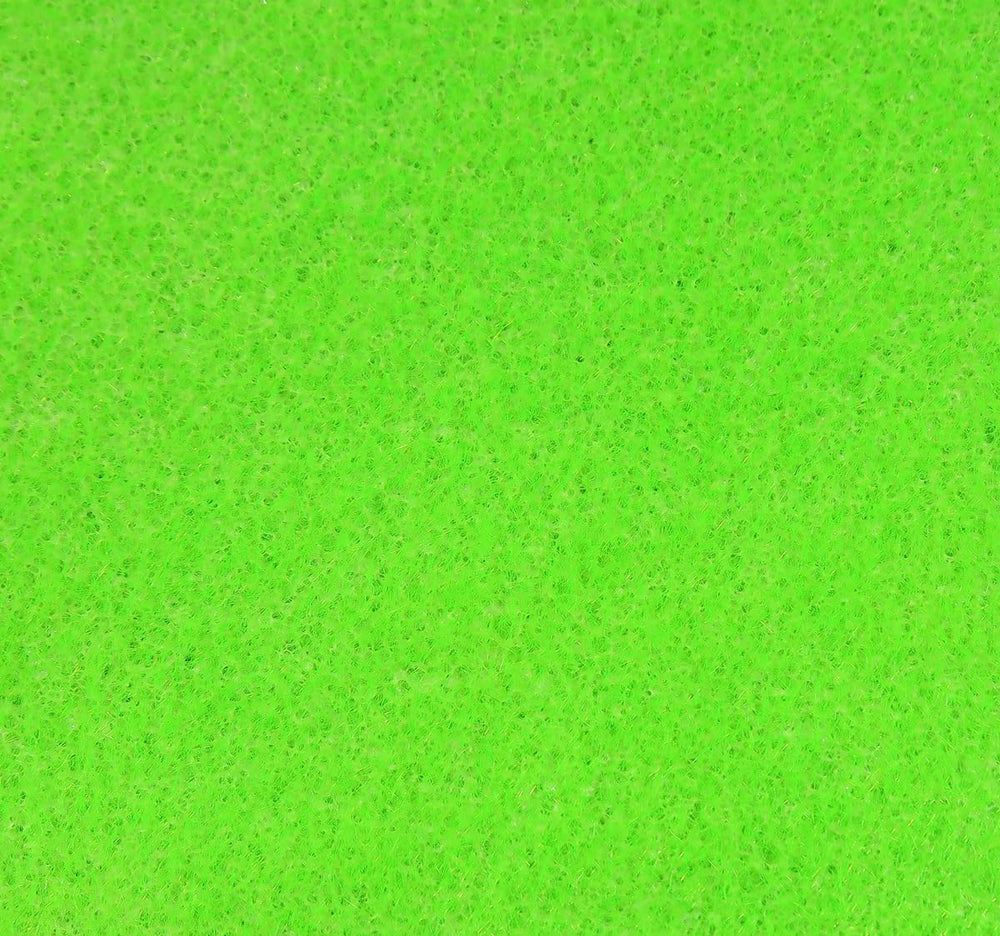Hareline Dubbing Furry Foam 127 fluorescent chartreuse for versatile dry and wet fly patterns